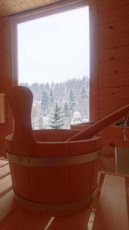 Ruhiges Ferienhaus Mit Sauna: Hellaberg III Langenbach  エクステリア 写真